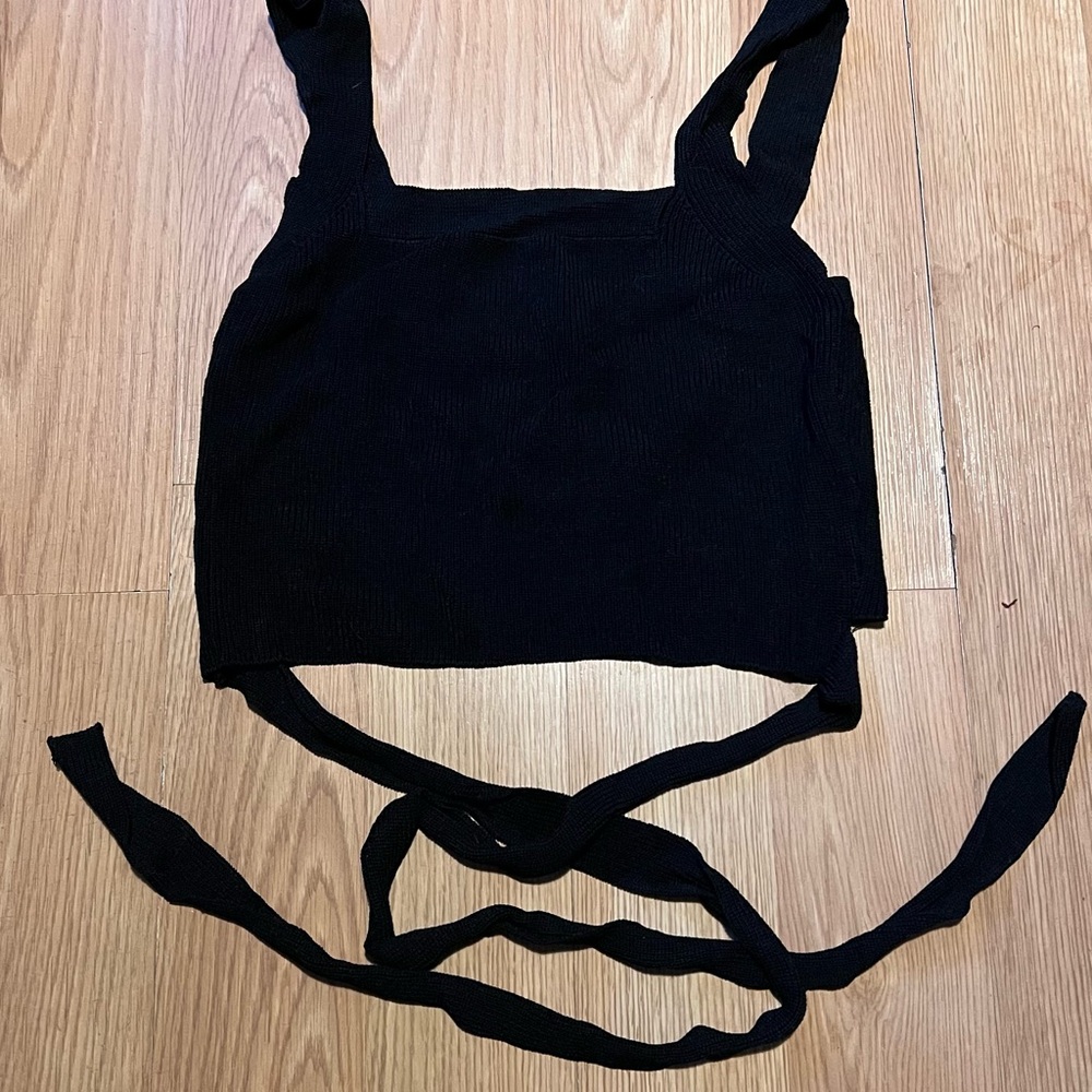 Urban Outfitters Black Crop Top